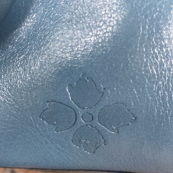 PATRICIA NASH Leather Bag Safflower Blue NWT - Picture 6 of 7